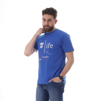 تيشيرت راوند مطبوع Life