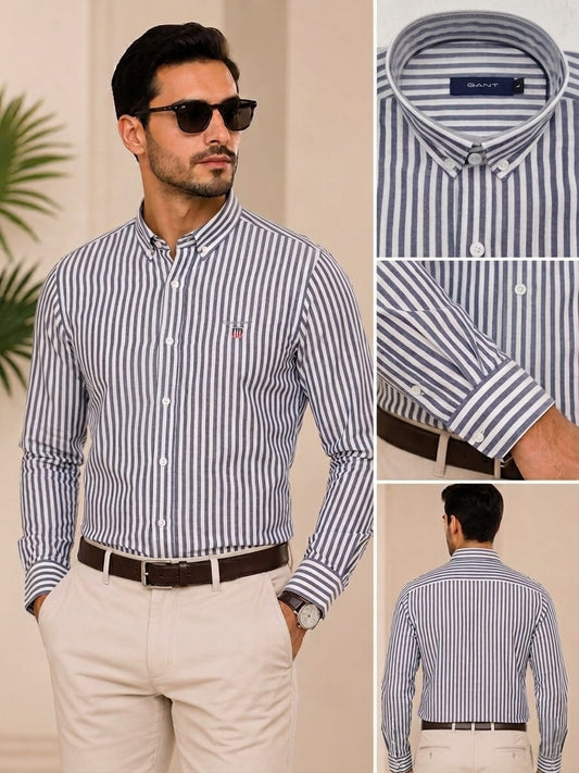 قميص مقلم Casual-fit n-101