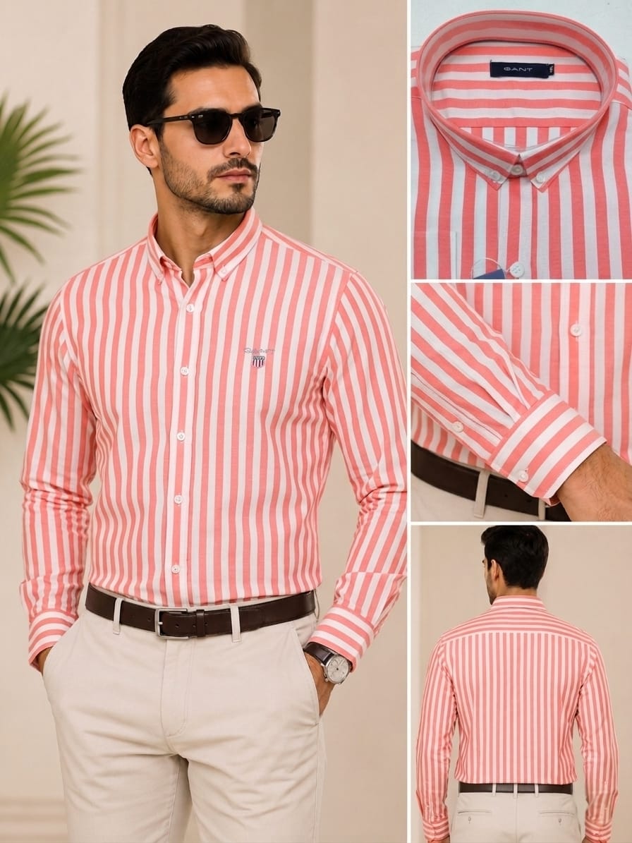 قميص مقلم Casual-fit n-102