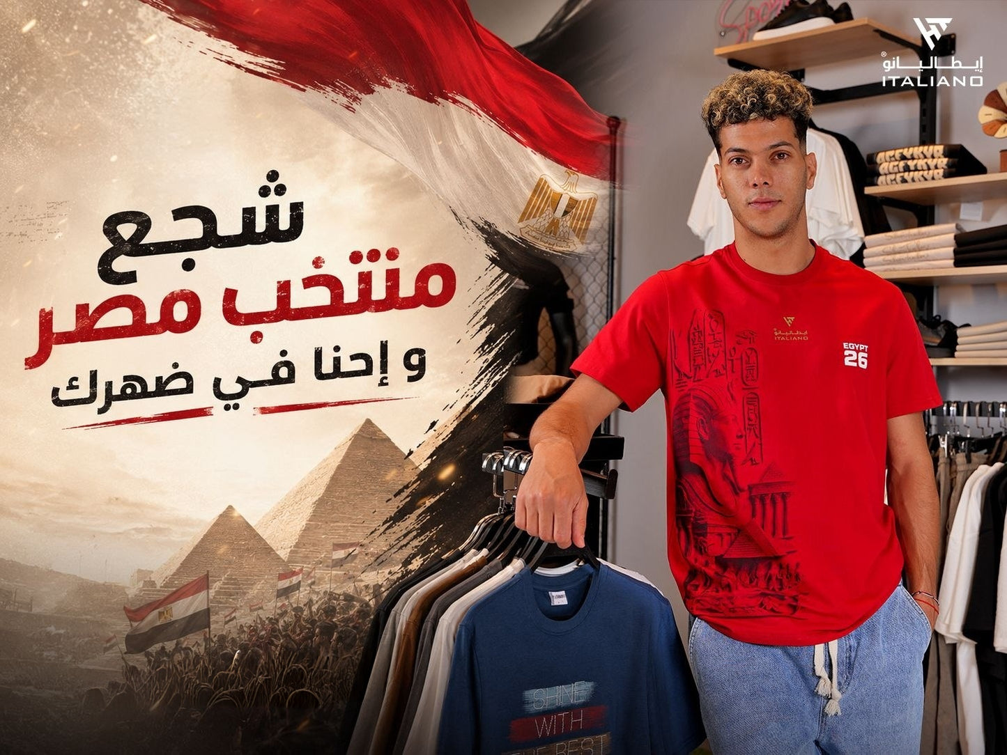 تيشيرت ايطاليانو كأس العالم