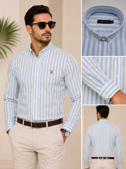 قميص مقلم Casual-fit n-102