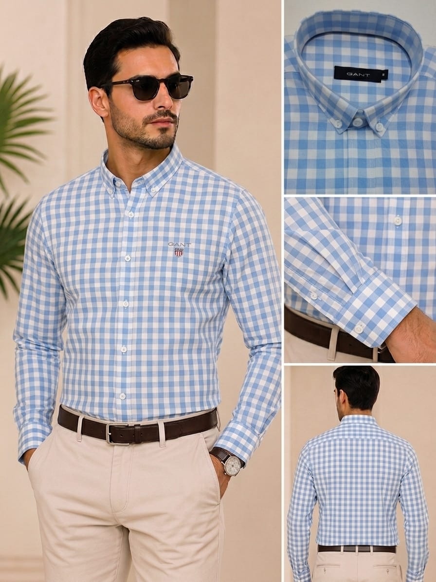 قميص كاروهات Casual-fit n-103
